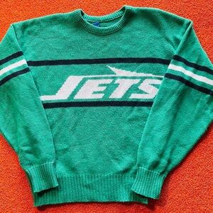 NFL Green Jets Crewneck Sweater